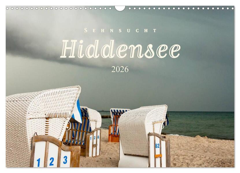 Sehnsucht Hiddensee 2026 (Wandkalender 2026 DIN A3 quer) CALVENDO Monatskalender
