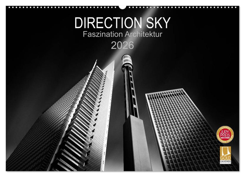 Direction Sky - Faszination Architektur 2026 (Wandkalender 2026 DIN A2 quer) CALVENDO Monatskalender