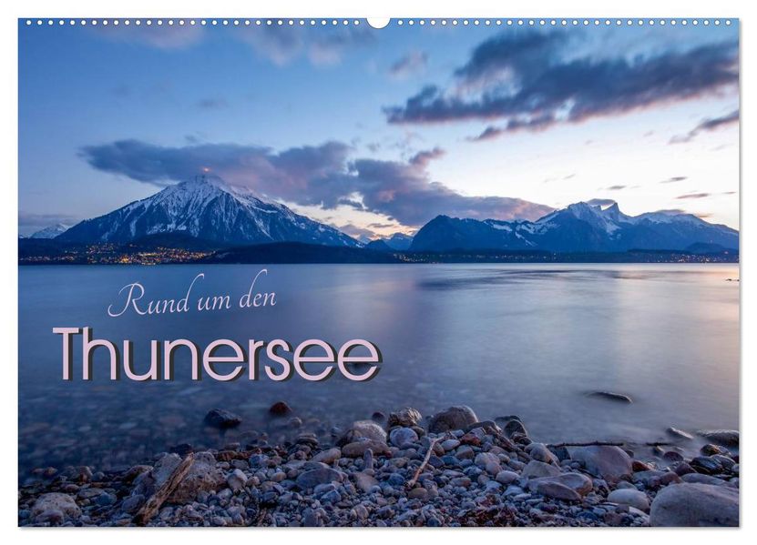 Rund um den Thunersee (Wandkalender 2026 DIN A2 quer) CALVENDO Monatskalender