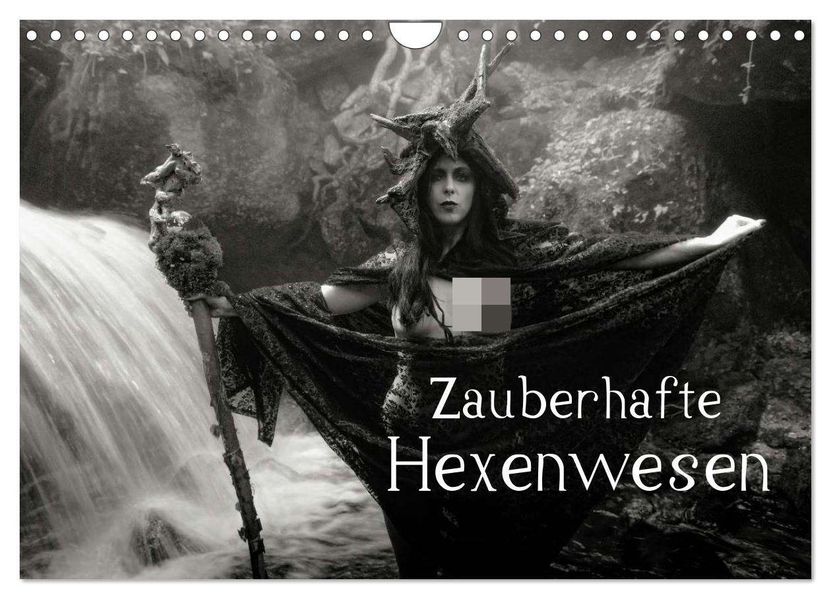 Zauberhafte Hexenwesen (Wandkalender 2026 DIN A4 quer) CALVENDO Monatskalender