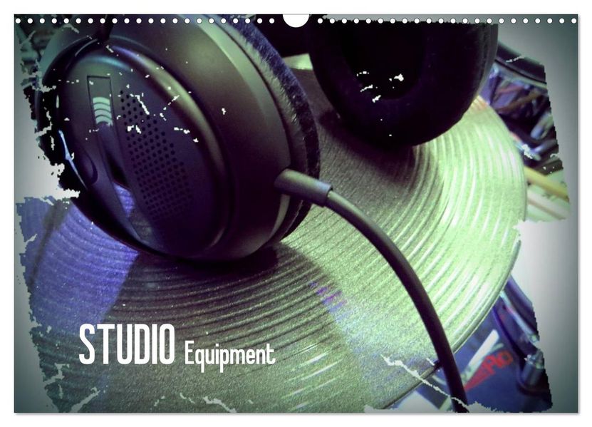 STUDIO Equipment (Wandkalender 2026 DIN A3 quer) CALVENDO Monatskalender