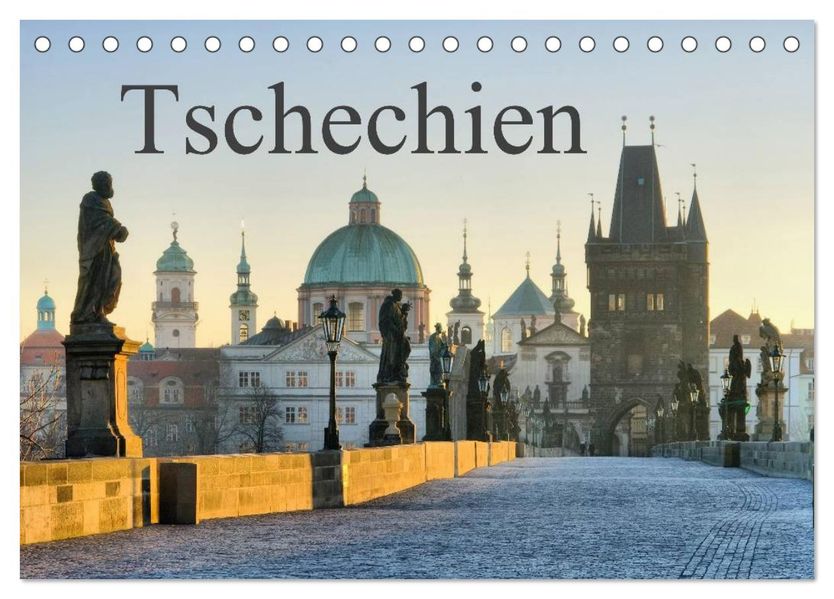 Tschechien (Tischkalender 2026 DIN A5 quer) CALVENDO Monatskalender