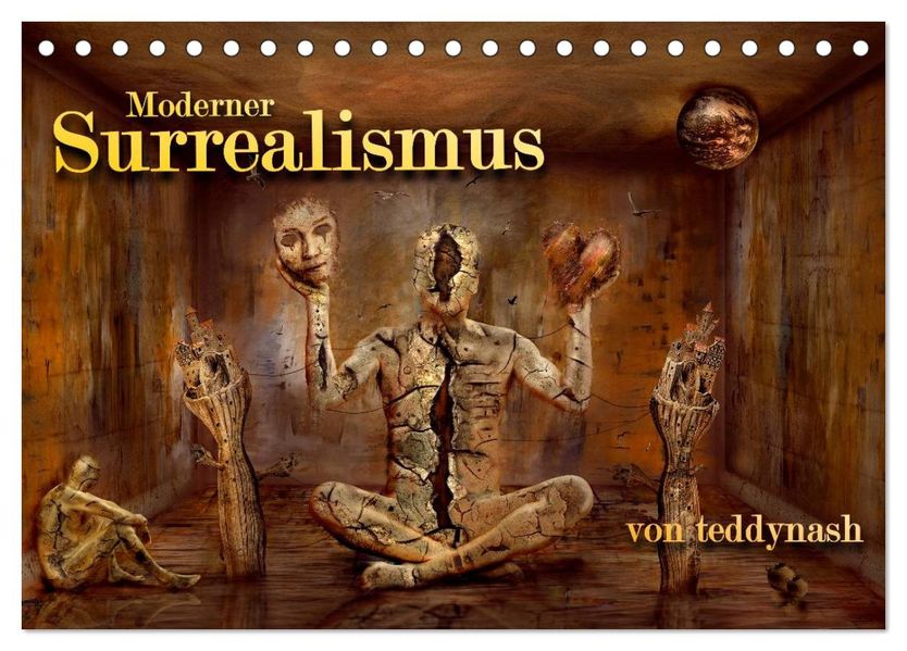 Moderner Surrealismus (Tischkalender 2026 DIN A5 quer) CALVENDO Monatskalender