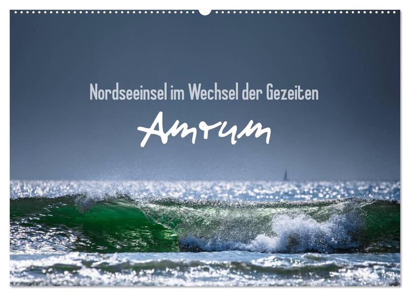Amrum - Nordseeinsel im Wechsel der Gezeiten (Wandkalender 2026 DIN A2 quer) CALVENDO Monatskalender