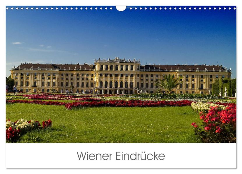 Wiener Eindrücke (Wandkalender 2026 DIN A3 quer) CALVENDO Monatskalender
