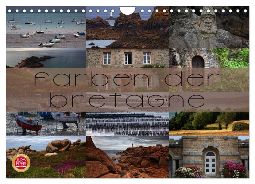 Farben der Bretagne (Wandkalender 2026 DIN A4 quer) CALVENDO Monatskalender