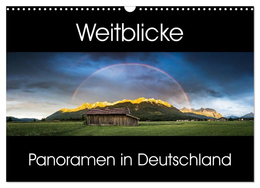 Weitblicke - Panoramen (Wandkalender 2026 DIN A3 quer) CALVENDO Monatskalender
