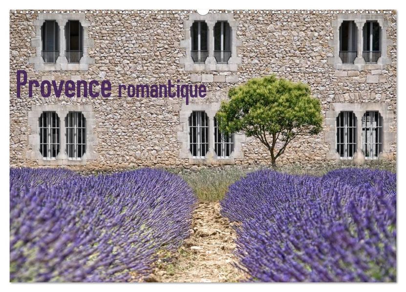 Provence romantique (Wandkalender 2026 DIN A2 quer) CALVENDO Monatskalender
