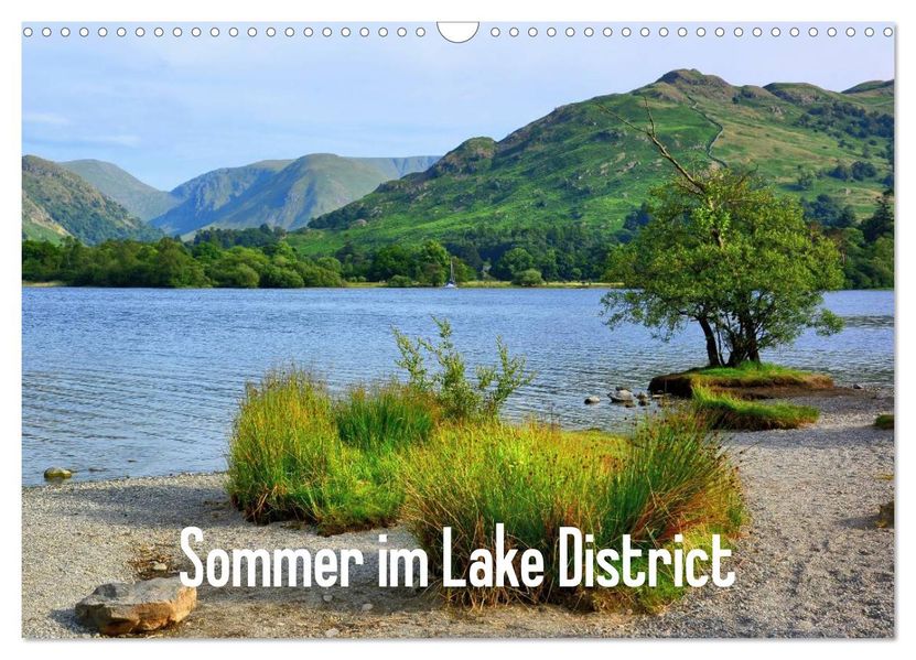 Sommer im Lake District (Wandkalender 2026 DIN A3 quer) CALVENDO Monatskalender