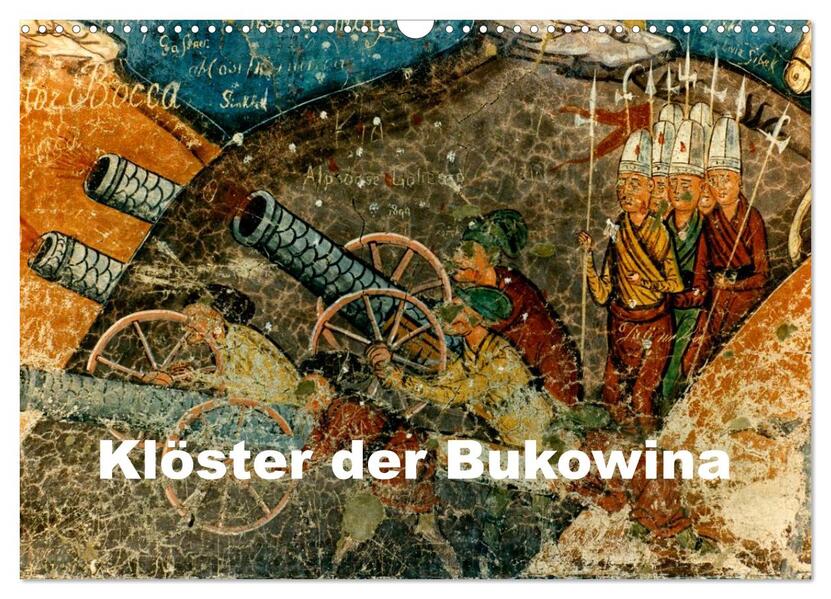 Klöster der Bukowina (Wandkalender 2026 DIN A3 quer) CALVENDO Monatskalender