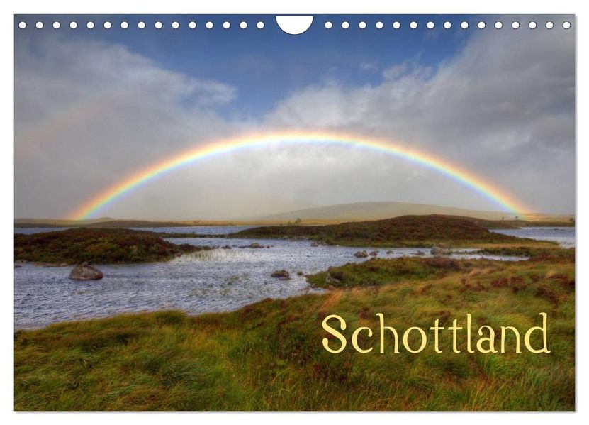 Schottland (Wandkalender 2026 DIN A4 quer) CALVENDO Monatskalender