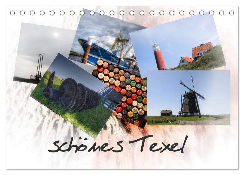 schönes Texel (Tischkalender 2026 DIN A5 quer) CALVENDO Monatskalender