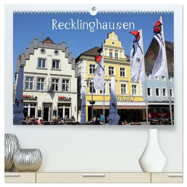 Recklinghausen (hochwertiger Premium Wandkalender 2026 DIN A2 quer) Kunstdruck in Hochglanz