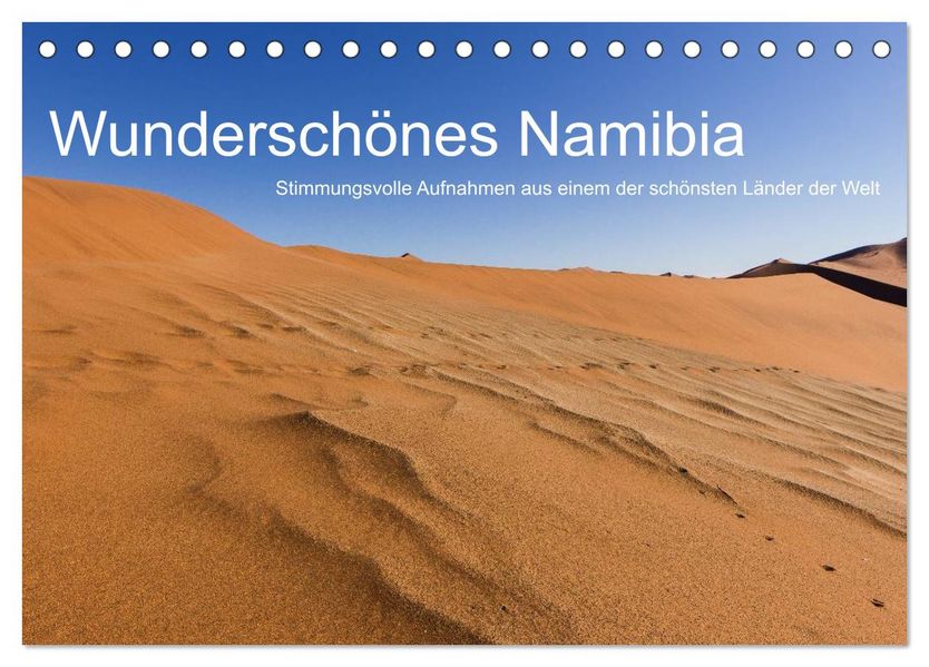 Wunderschönes Namibia (Tischkalender 2026 DIN A5 quer) CALVENDO Monatskalender