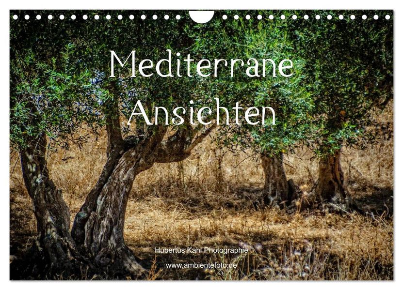 Mediterrane Ansichten 2026 (Wandkalender 2026 DIN A4 quer) CALVENDO Monatskalender
