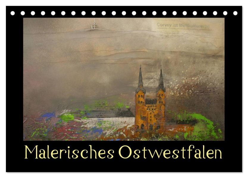 Malerisches Ostwestfalen (Tischkalender 2026 DIN A5 quer) CALVENDO Monatskalender