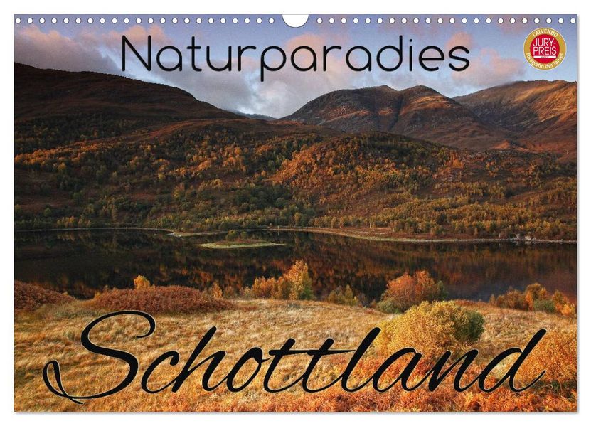 Naturparadies Schottland (Wandkalender 2026 DIN A3 quer) CALVENDO Monatskalender