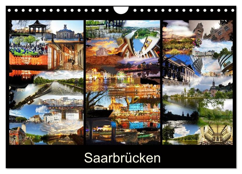 Saarbrücken (Wandkalender 2026 DIN A4 quer) CALVENDO Monatskalender