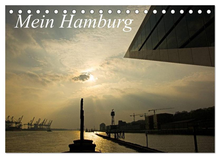 Mein Hamburg (Tischkalender 2026 DIN A5 quer) CALVENDO Monatskalender