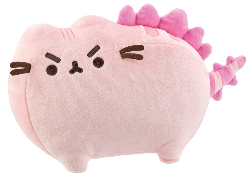 Aurora 61587 - Pusheen Pusheenosaurus rosa Plüschtier 24 cm