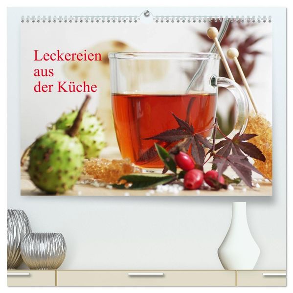 Leckereien aus der Küche CH - Version (hochwertiger Premium Wandkalender 2026 DIN A2 quer) Kunstdruck in Hochglanz