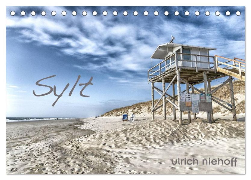 Sylt (Tischkalender 2026 DIN A5 quer) CALVENDO Monatskalender