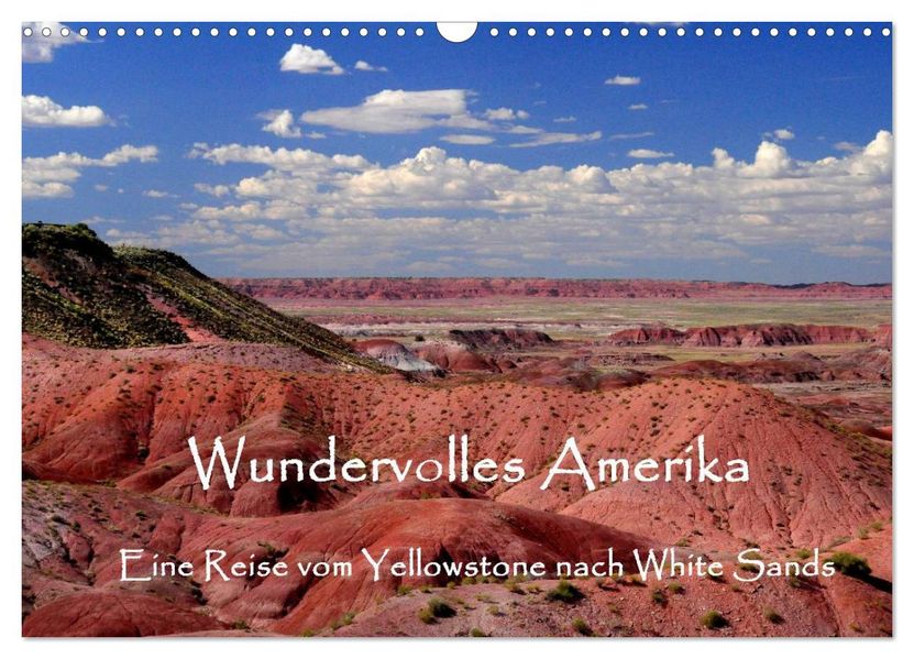 Wundervolles Amerika (Wandkalender 2026 DIN A3 quer) CALVENDO Monatskalender