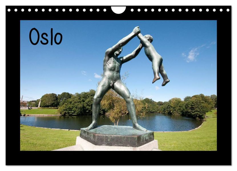 Oslo (Wandkalender 2026 DIN A4 quer) CALVENDO Monatskalender