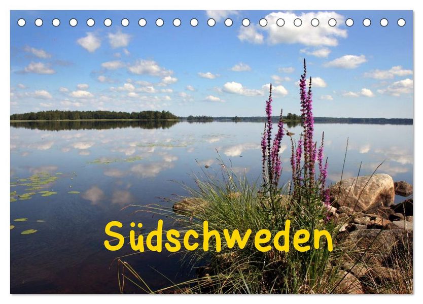 Südschweden (Tischkalender 2026 DIN A5 quer) CALVENDO Monatskalender