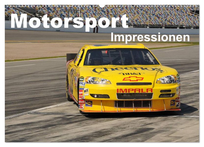 Motorsport - Impressionen (Wandkalender 2026 DIN A2 quer) CALVENDO Monatskalender