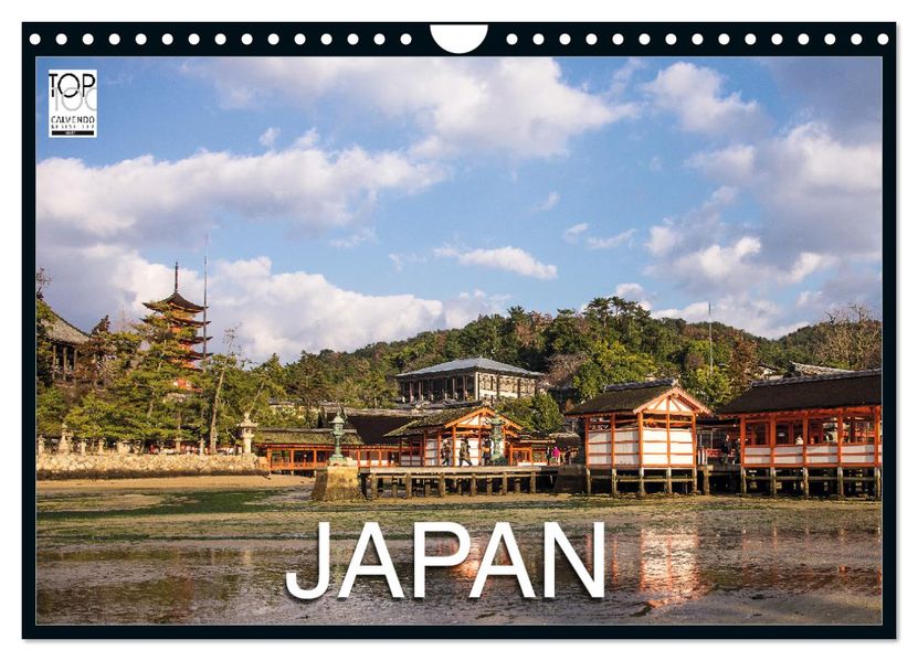Japan (Wandkalender 2026 DIN A4 quer) CALVENDO Monatskalender