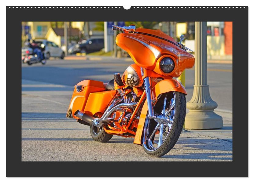 BEST OF HARLEY-DAVIDSON BAGGER-STYLE (Wandkalender 2026 DIN A2 quer) CALVENDO Monatskalender