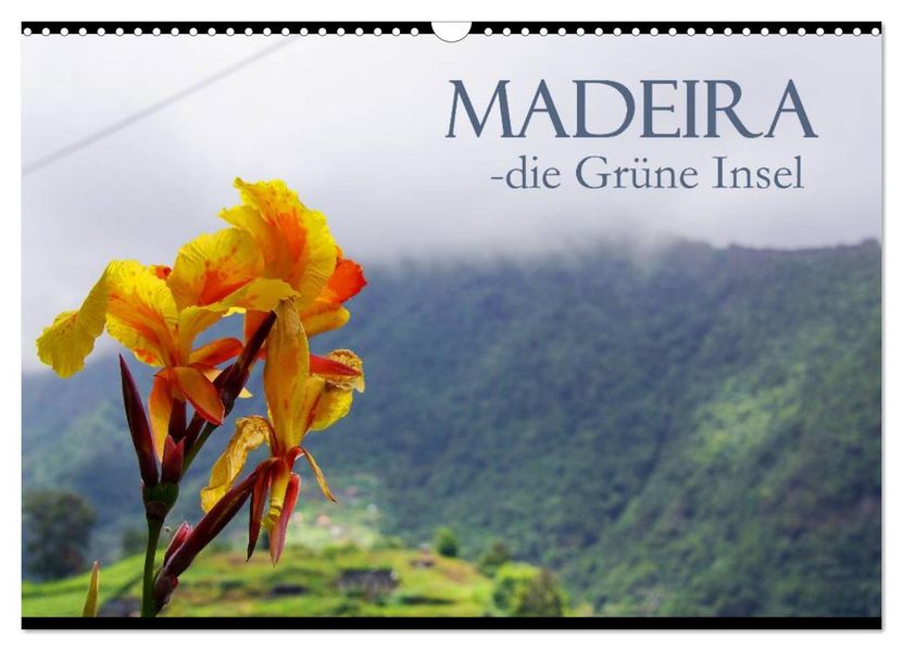 Madeira die Grüne Insel (Wandkalender 2026 DIN A3 quer) CALVENDO Monatskalender
