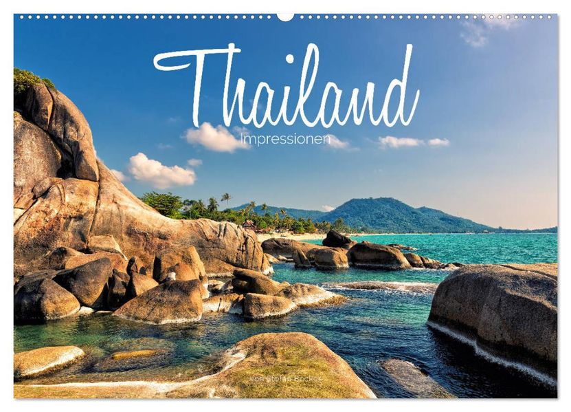 Thailand Impressionen (Wandkalender 2026 DIN A2 quer) CALVENDO Monatskalender