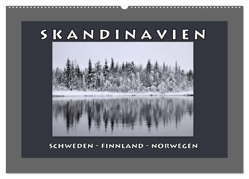 SKANDINAVIEN (Wandkalender 2026 DIN A2 quer) CALVENDO Monatskalender