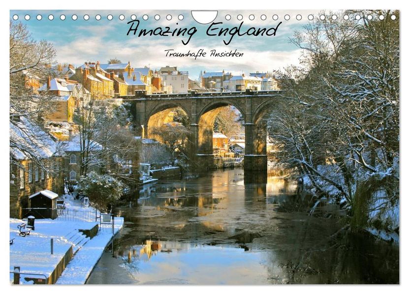 Amazing England - England's schönste Seiten (Wandkalender 2026 DIN A4 quer) CALVENDO Monatskalender