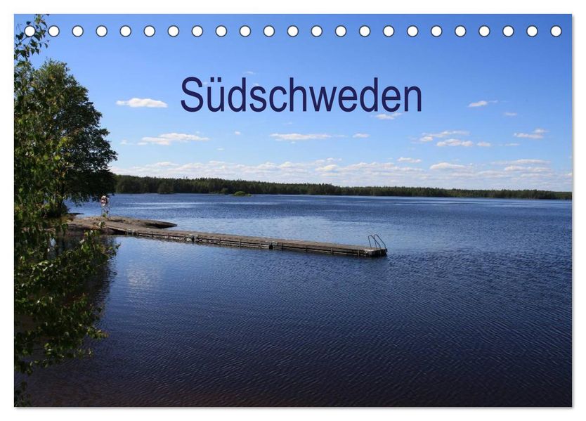 Südschweden (Tischkalender 2026 DIN A5 quer) CALVENDO Monatskalender
