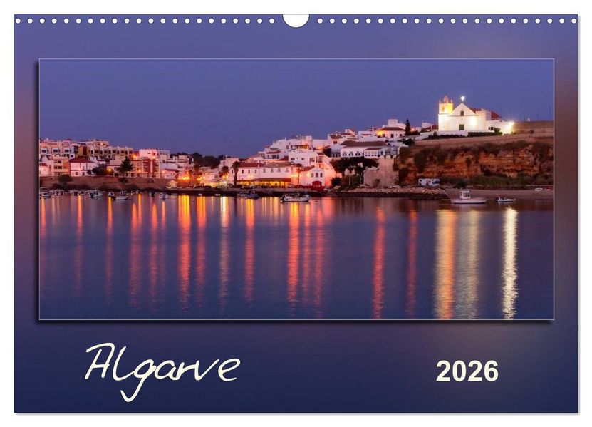 Algarve (Wandkalender 2026 DIN A3 quer) CALVENDO Monatskalender