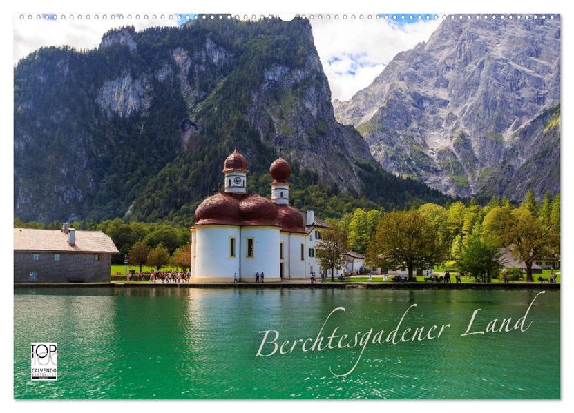 Berchtesgadener Land (Wandkalender 2026 DIN A2 quer) CALVENDO Monatskalender