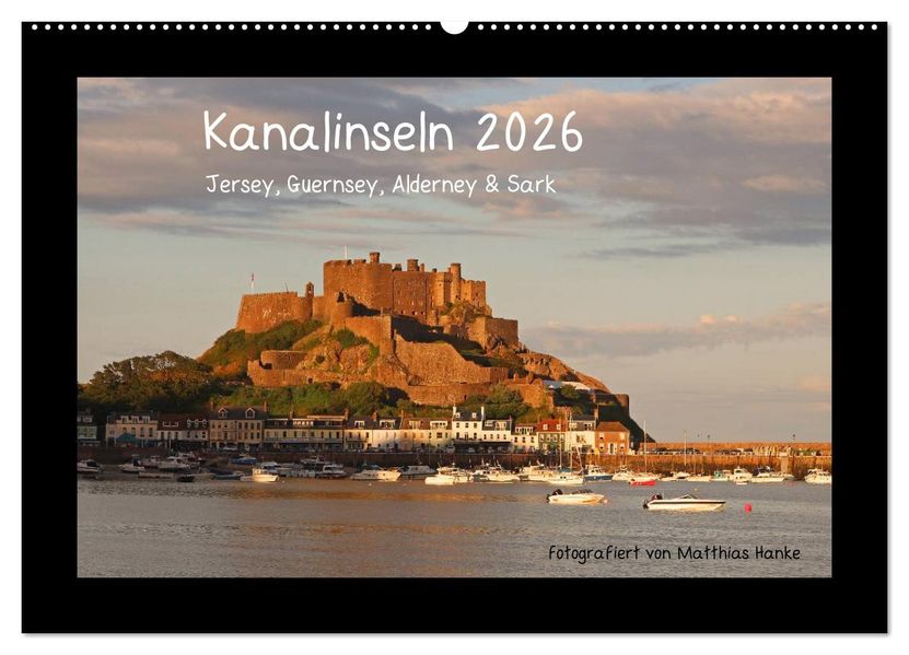 Kanalinseln 2026 (Wandkalender 2026 DIN A2 quer) CALVENDO Monatskalender
