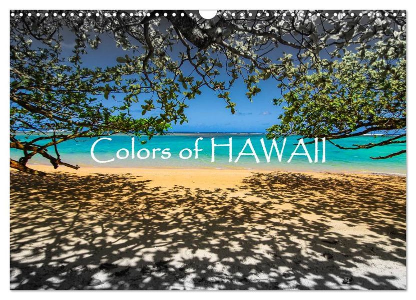 Colors of HAWAII (Wandkalender 2026 DIN A3 quer) CALVENDO Monatskalender