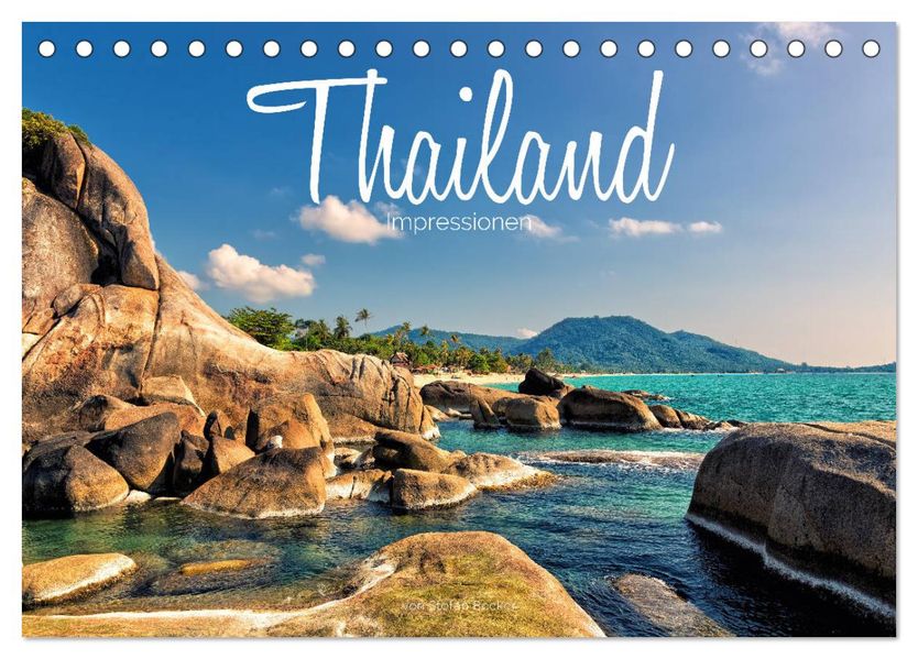Thailand Impressionen (Tischkalender 2026 DIN A5 quer) CALVENDO Monatskalender