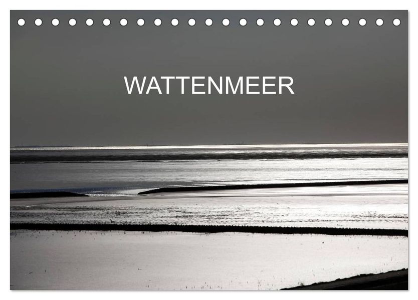 Wattenmeer (Tischkalender 2026 DIN A5 quer) CALVENDO Monatskalender