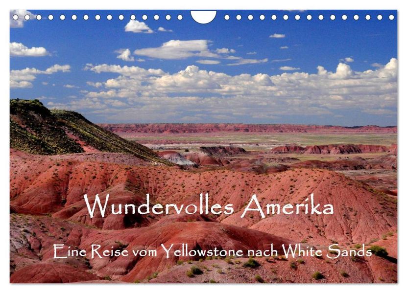 Wundervolles Amerika (Wandkalender 2026 DIN A4 quer) CALVENDO Monatskalender