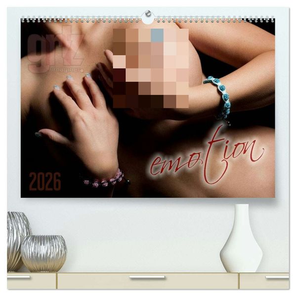 emotion Kalender (hochwertiger Premium Wandkalender 2026 DIN A2 quer) Kunstdruck in Hochglanz
