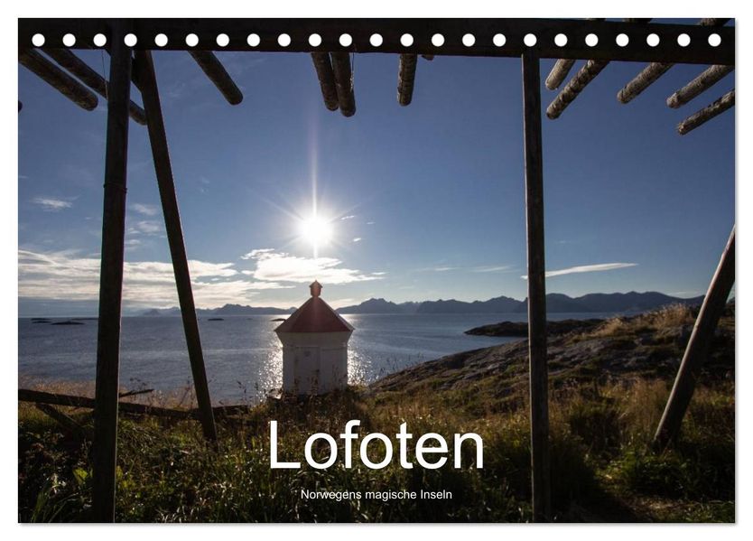 Lofoten - Norwegens magische Inseln (Tischkalender 2026 DIN A5 quer) CALVENDO Monatskalender