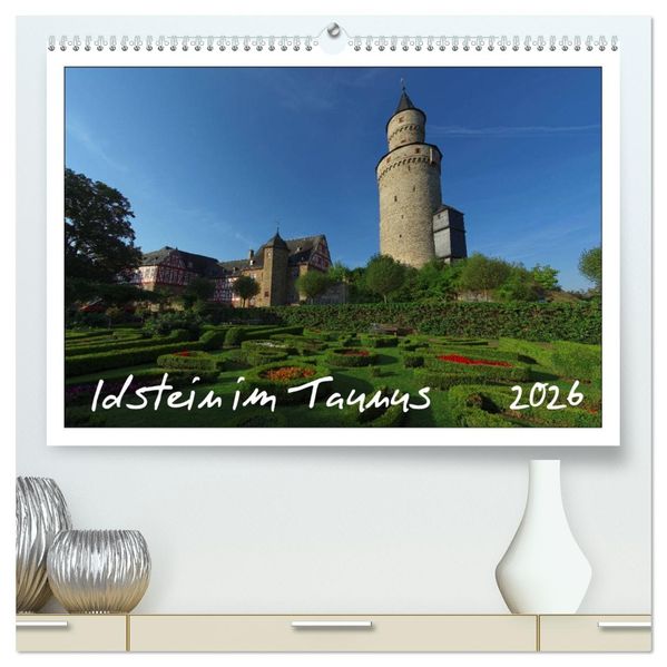 Idstein im Taunus (hochwertiger Premium Wandkalender 2026 DIN A2 quer) Kunstdruck in Hochglanz