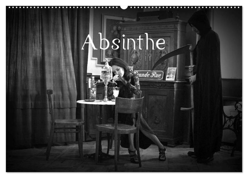 Absinthe (Wandkalender 2026 DIN A2 quer) CALVENDO Monatskalender