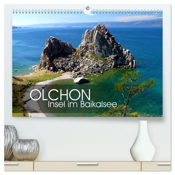 Olchon - Insel im Baikalsee (hochwertiger Premium Wandkalender 2026 DIN A2 quer) Kunstdruck in Hochglanz