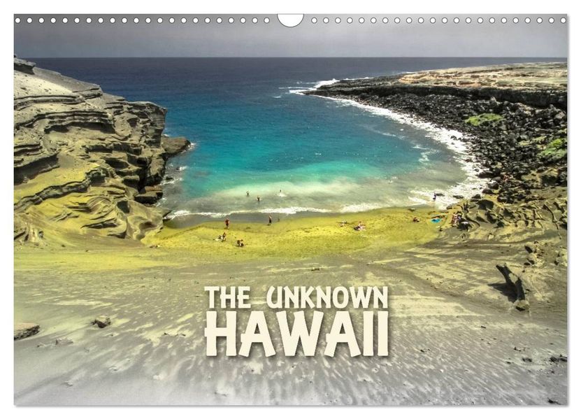 The Unknown HAWAII (Wandkalender 2026 DIN A3 quer) CALVENDO Monatskalender